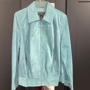 Style & Co. Women's Teal Utility Jacket